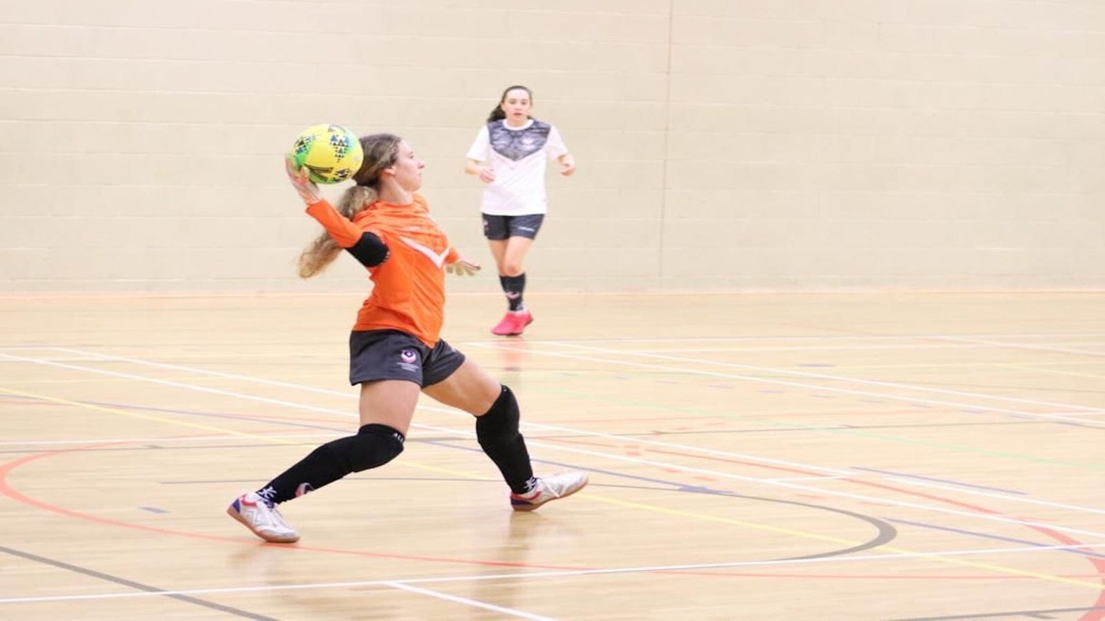 BA Caitlin Robba playing in the FA NFS