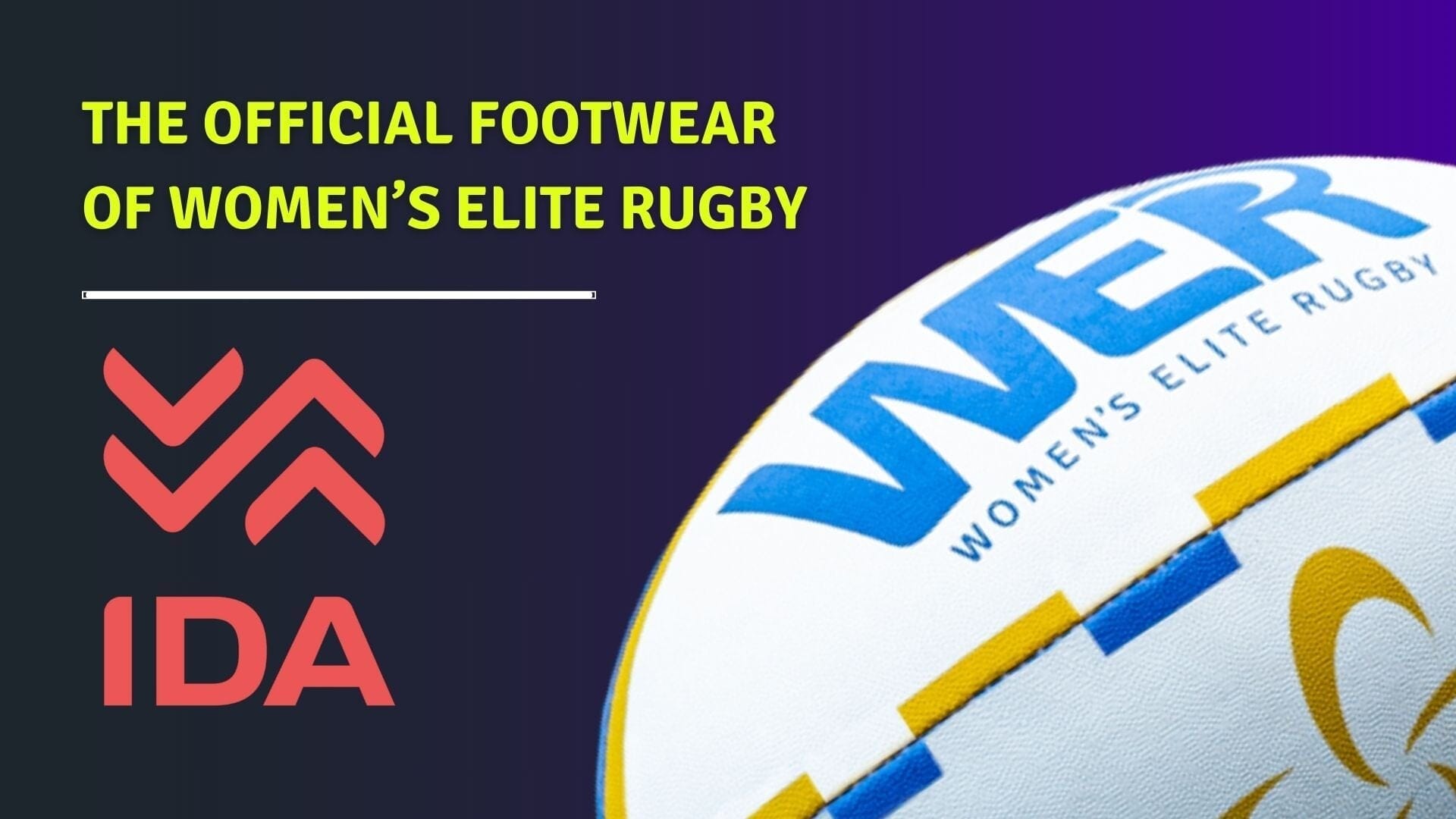 IDA Sports Become Official Footwear Partner Of Women’s Elite Rugby