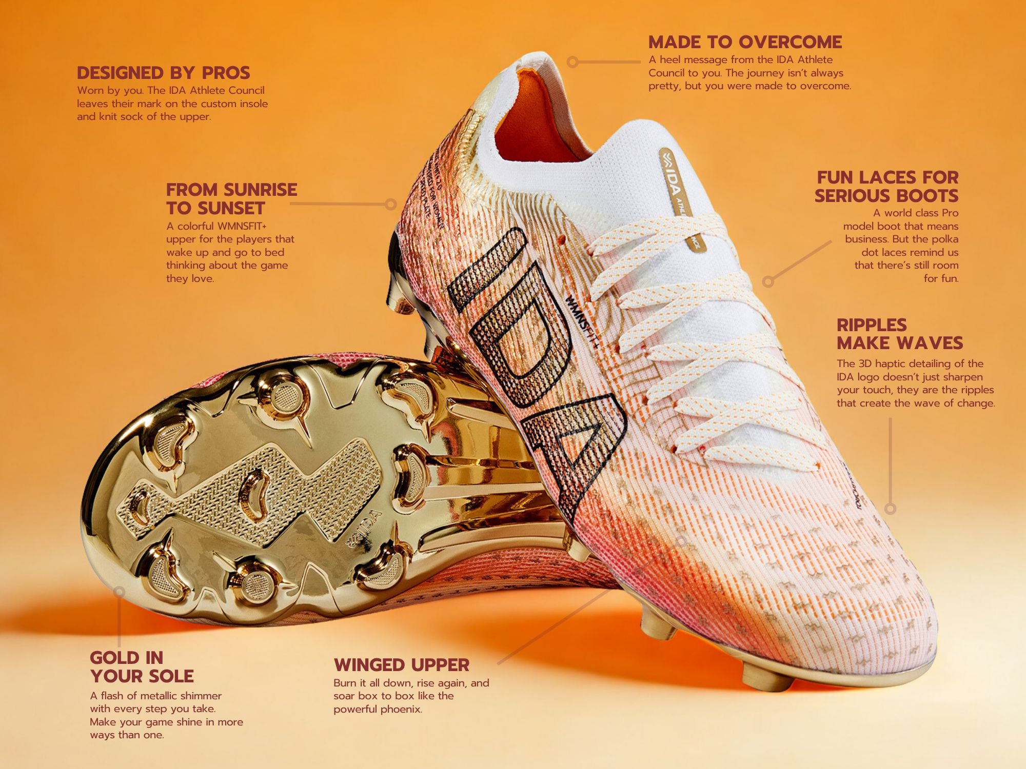 Limited Edition IDA Helia Phoenix, Pro FG/AG Footwear Ida Sports