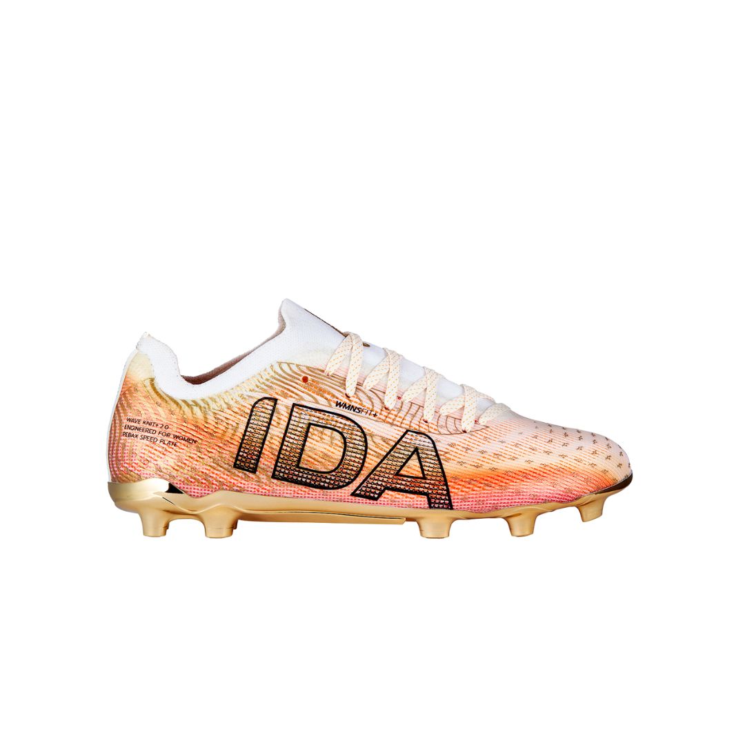 Limited Edition IDA Helia Phoenix, Pro FG/AG Footwear Ida Sports White / Orange US 7