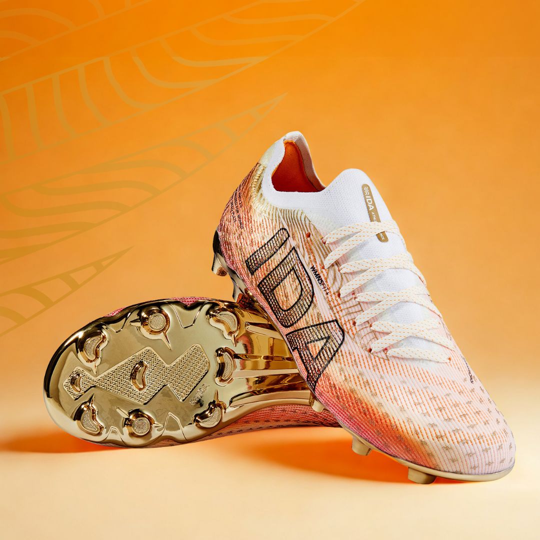 Limited Edition IDA Helia Phoenix, Pro FG/AG Footwear Ida Sports White / Orange US 7