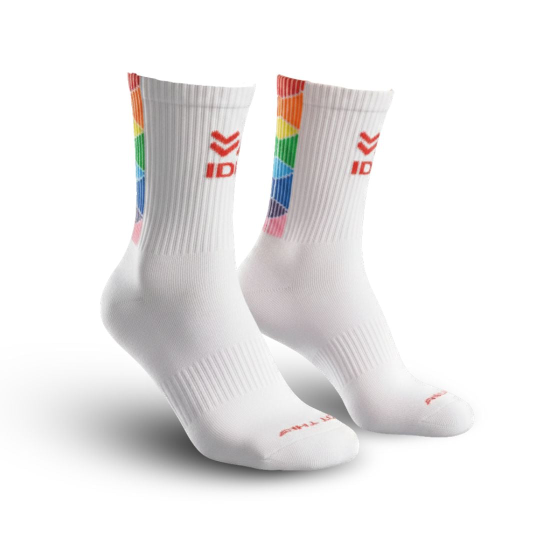 IDA Play in Full Color Socks Socks Ida Sports White Small