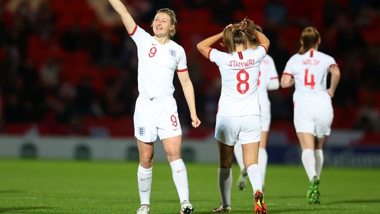 Ellen White becomes England Women's all-time leading goal scorer, as the Lionesses punish Latvia 20-0 in their final World Cup Qualifier of 2021.