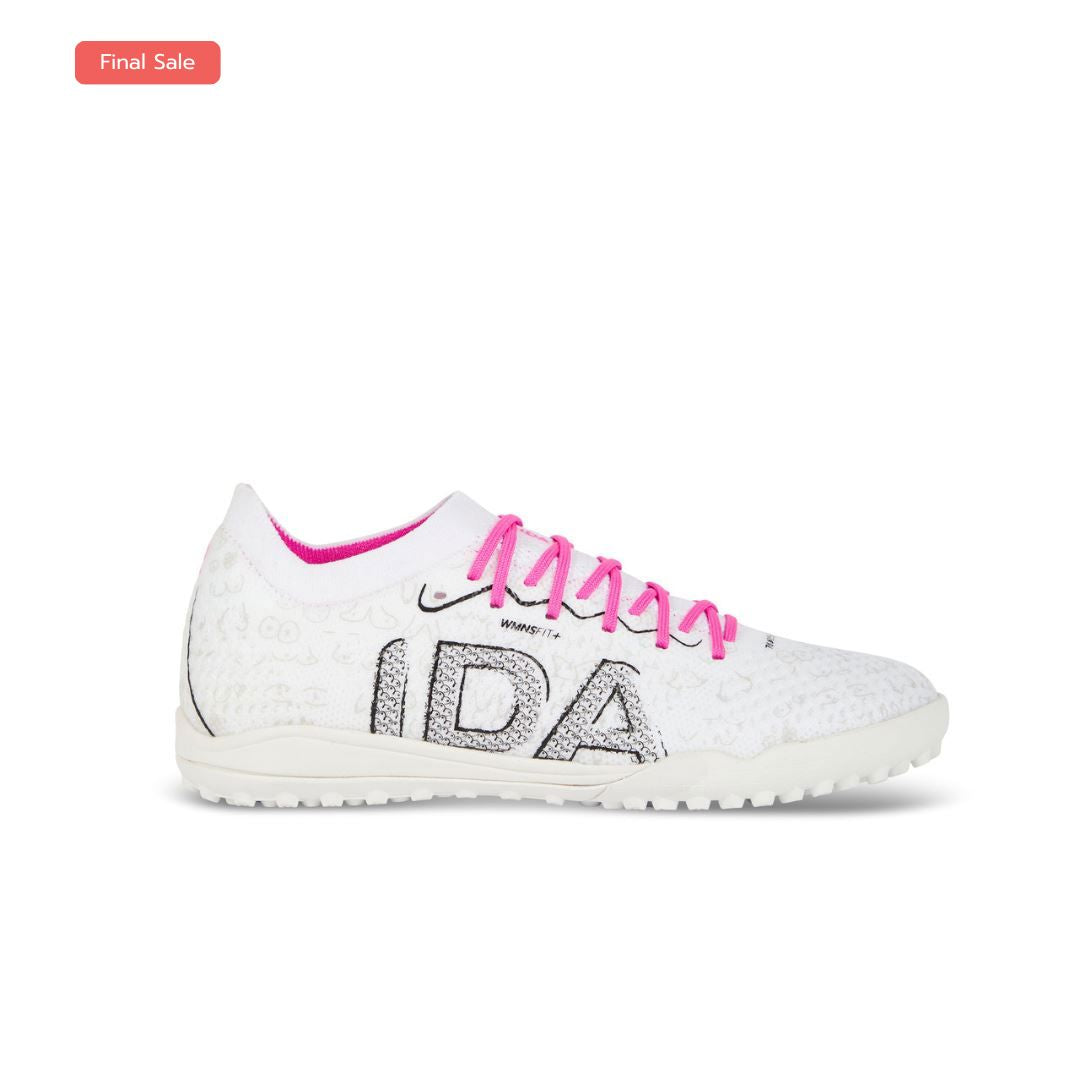Limited Edition Breast Self, IDA Rise Turf | Women's Turf Football Boots Footwear Ida Sports White / Pink US 7 / UK 4.5 