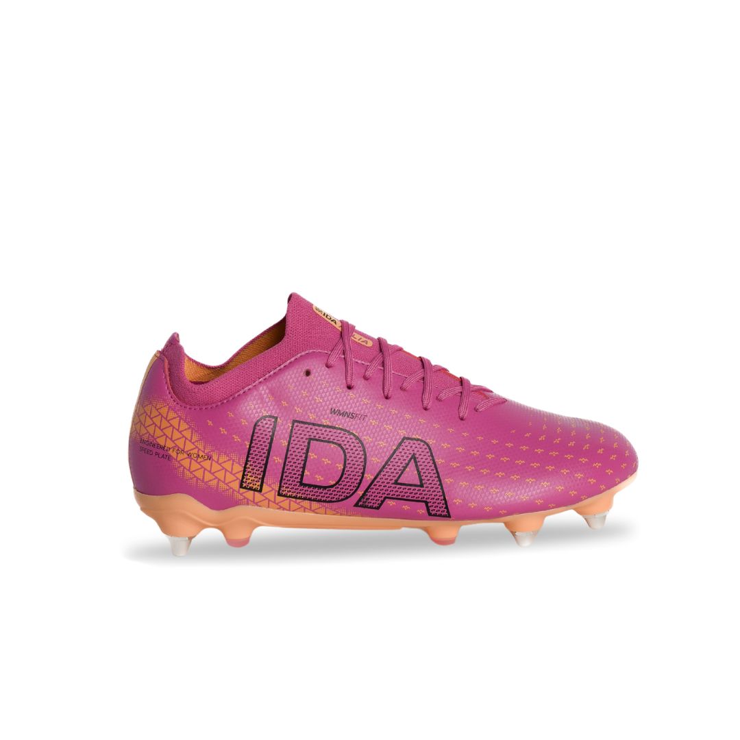 IDA Helia Club, Soft Ground Footwear Ida Sports US 7 Dark Pink 